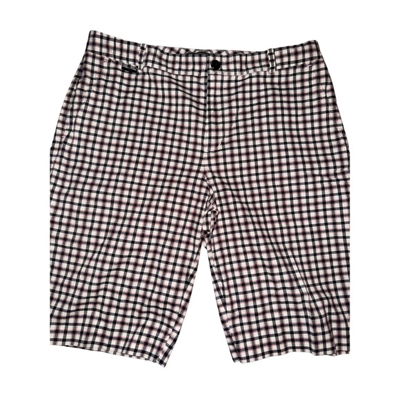 Lauren active Ralph Lauren women's checkered Bermuda shorts‎ size 12 - Picture 1 of 7